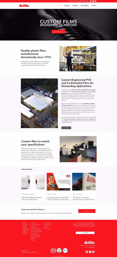 Achilles-Usa Homepage 1440px