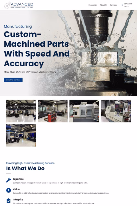Advanced-Machining-Solutions Homepage 1440px