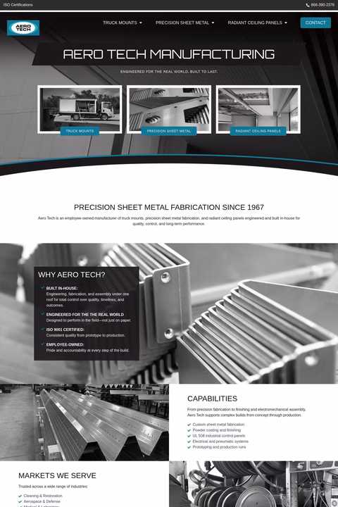 Aero-Tech-Manufacturing Homepage 1440px