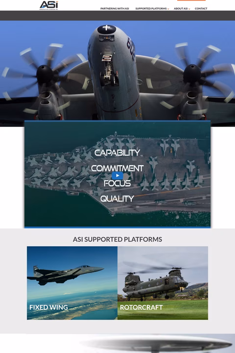 Aeronautical-Systems-Inc Homepage 1440px