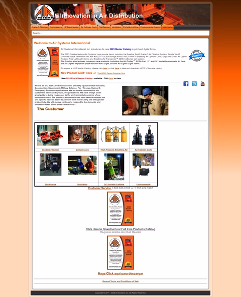 Air-Systems-International Homepage 1440px