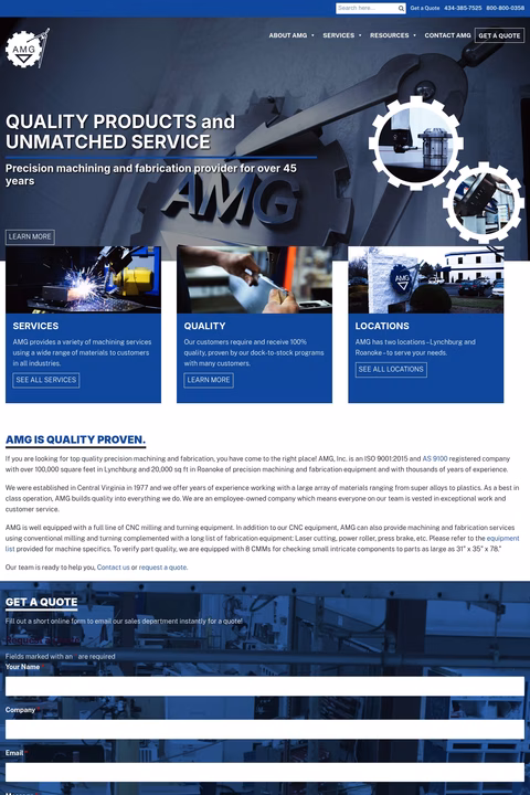 Amg-Machine-Shop-Fabrication Homepage 1440px