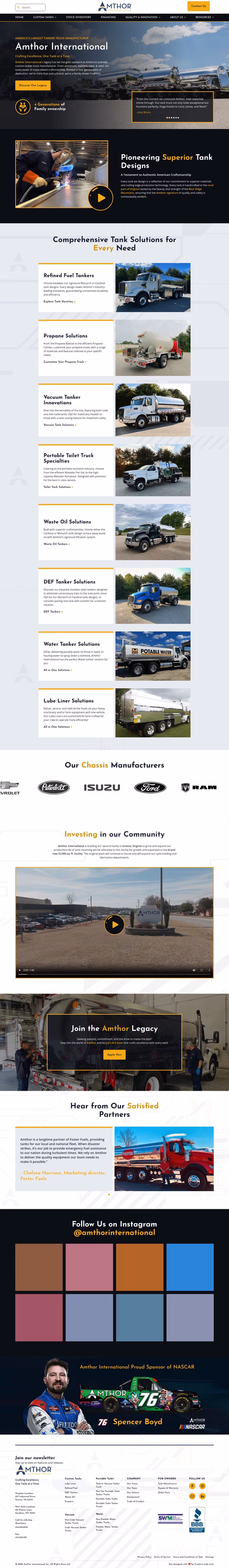 Amthor-International Homepage 1440px