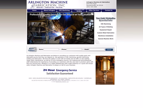 Arlington-Machine-Fabrication Homepage 1440px