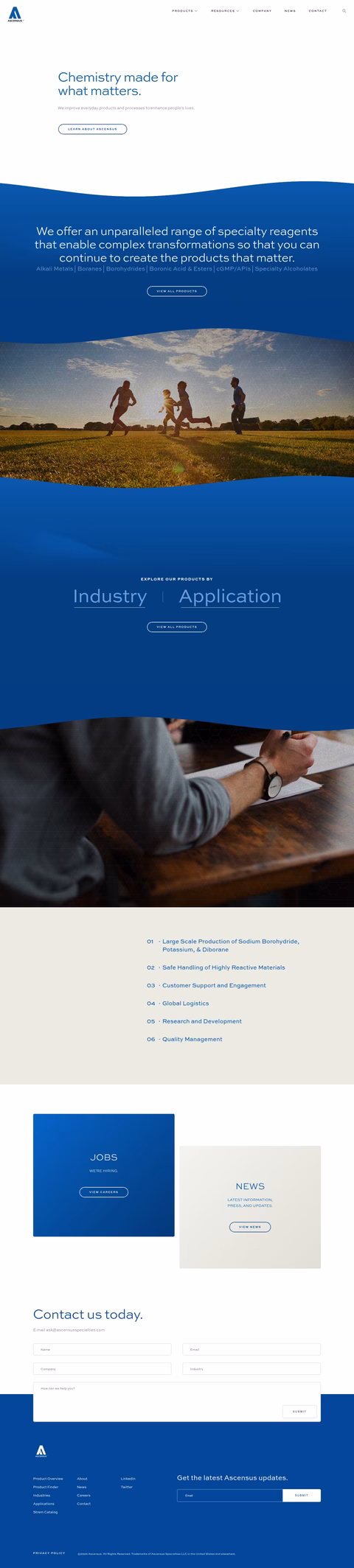 Ascensus-Specialties Homepage 1440px
