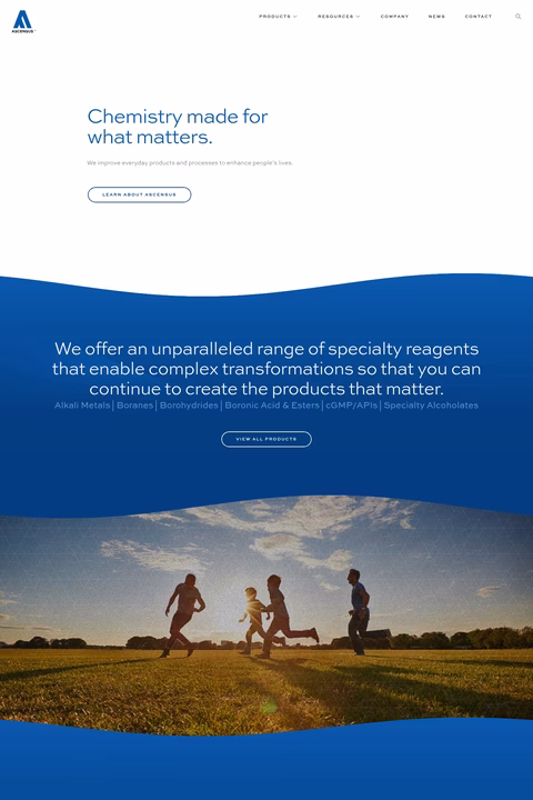 Ascensus-Specialties Homepage 1440px