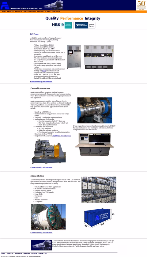 Anderson-Electric-Controls Homepage 1440px