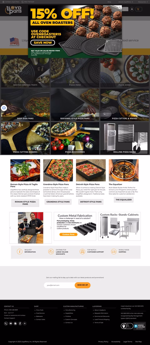 Lloydpans Homepage 1440px