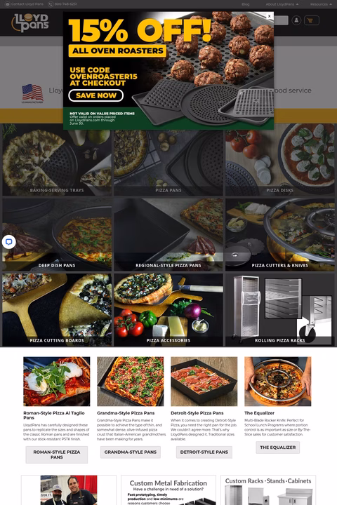 Lloydpans Homepage 1440px