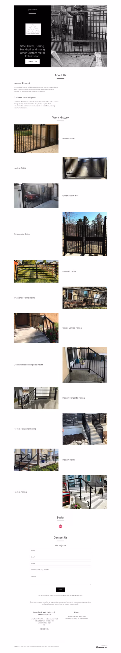 Lone-Peak-Metal-Works-Construction Homepage 1440px