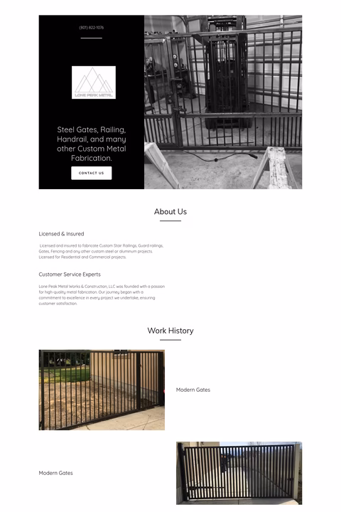 Lone-Peak-Metal-Works-Construction Homepage 1440px