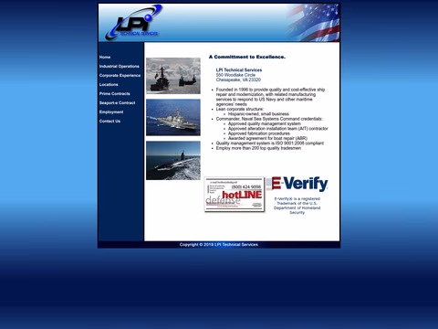 Lpi-Technical-Services Homepage 1440px