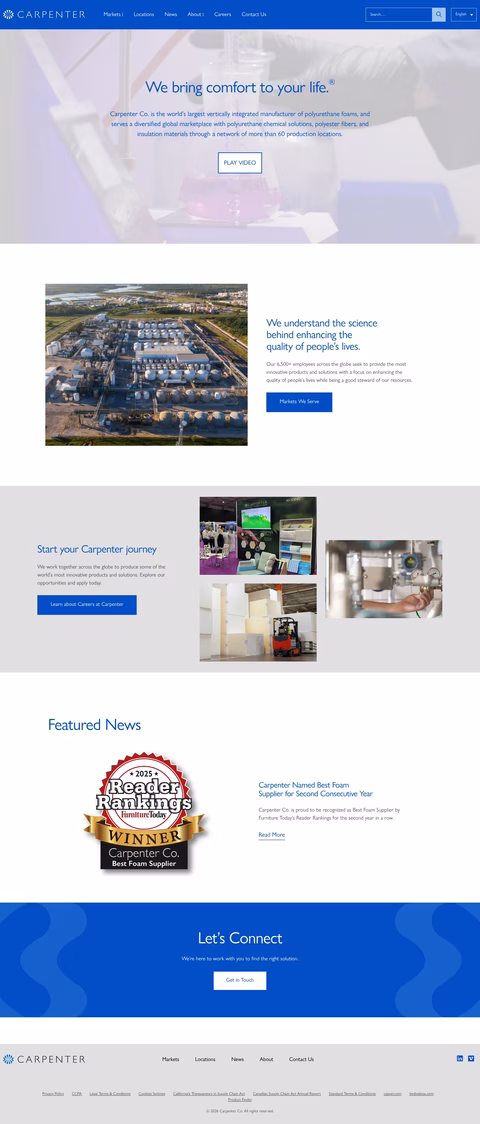 Carpenter-Company Homepage 1440px