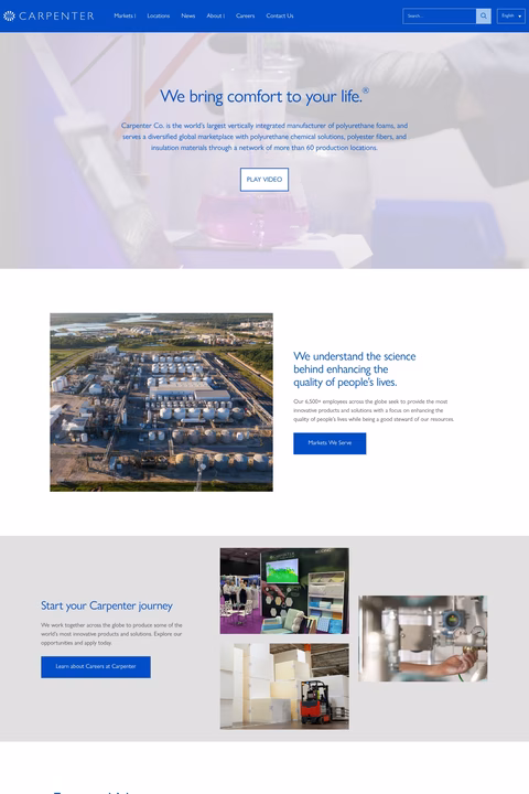 Carpenter-Company Homepage 1440px