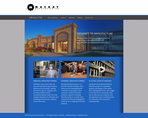 Mackay-Manufacturing Homepage 1440px