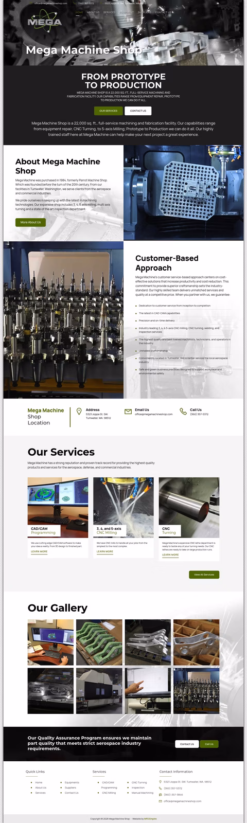 Mega-Machine-Shop Homepage 1440px