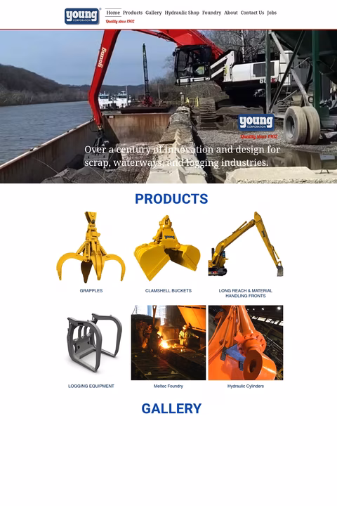 Young-Corporation Homepage 1440px