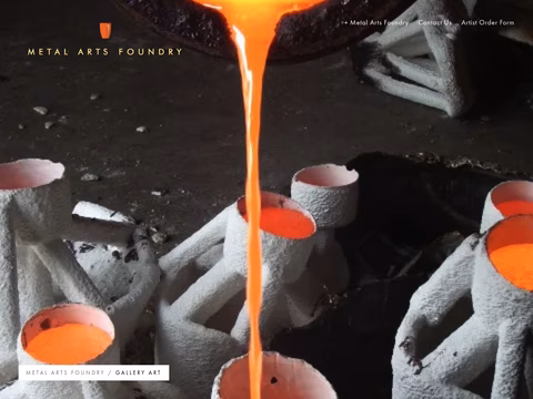 Metal-Arts-Foundry Homepage 1440px