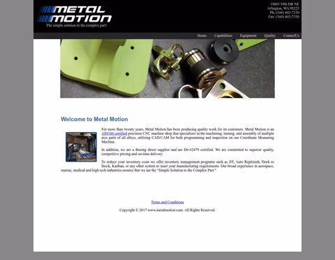 Metal-Motion Homepage 1440px