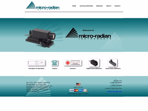 Micro-Radian-Instruments Homepage 1440px