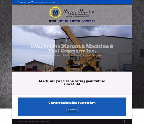 Monarch-Machine-Tool-Company Homepage 1440px
