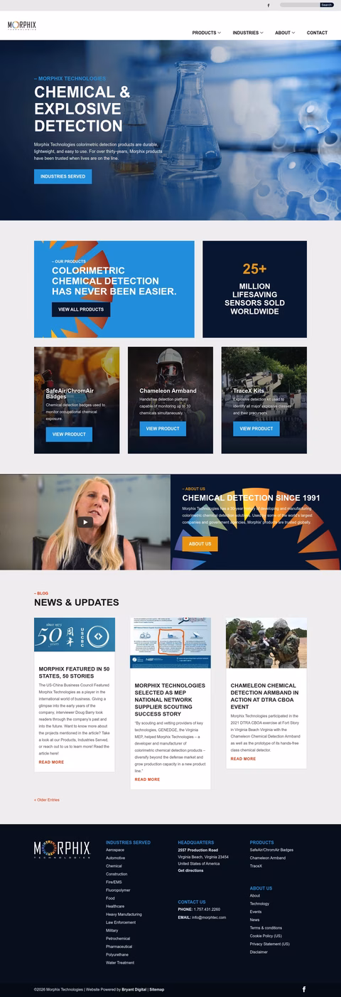 Morphix-Technologies Homepage 1440px