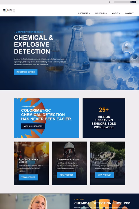Morphix-Technologies Homepage 1440px