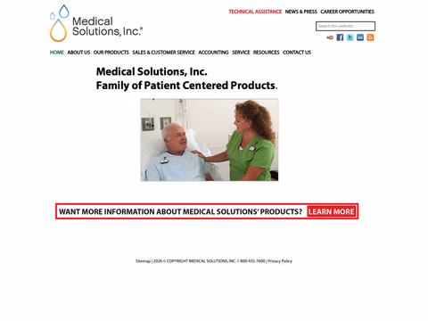 Medical-Solutions-Inc Homepage 1440px