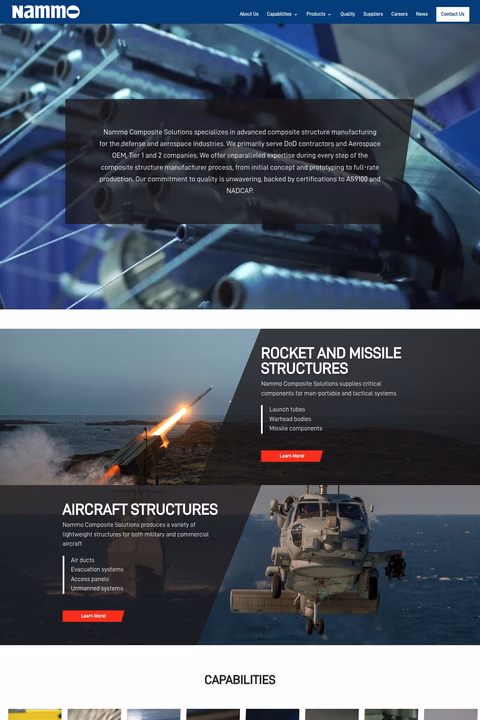 Nammo-Composite-Solutions Homepage 1440px