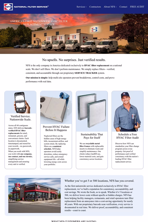National-Filter-Service Homepage 1440px