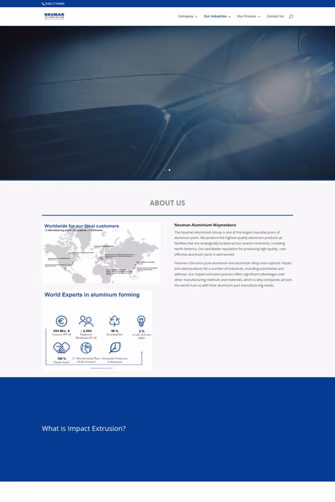 Neuman-Aluminum-Impact-Extrusion Homepage 1440px