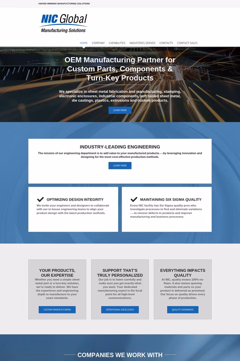 Nic-Global Homepage 1440px