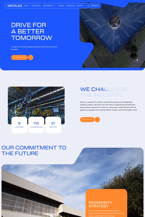 Metalsa Homepage 1440px