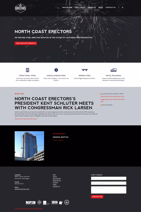 North-Coast-Erectors Homepage 1440px
