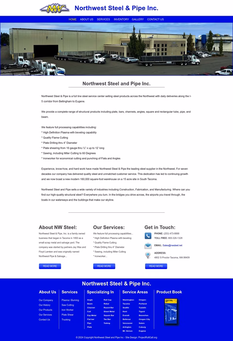 Northwest-Steel-Pipe Homepage 1440px