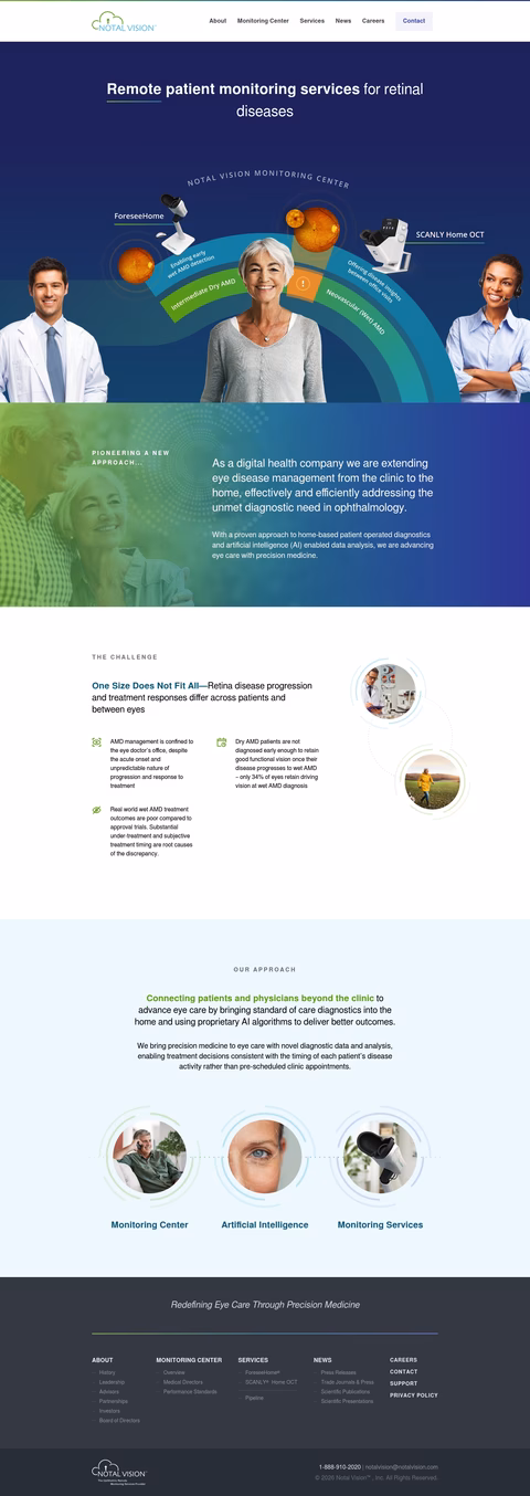 Notal-Vision Homepage 1440px