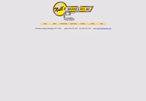 Nulls-Machine-Manufacturing Homepage 1440px