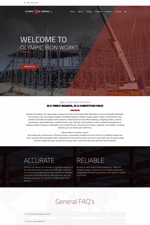Olympic-Iron-Works Homepage 1440px