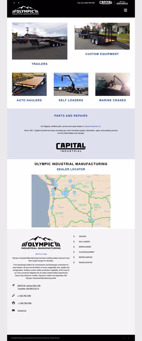 Olympic-Industrial-Manufacturing Homepage 1440px
