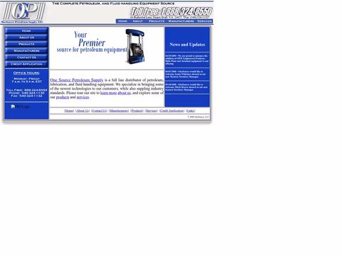 Onesource-Petroleum-Supply Homepage 1440px