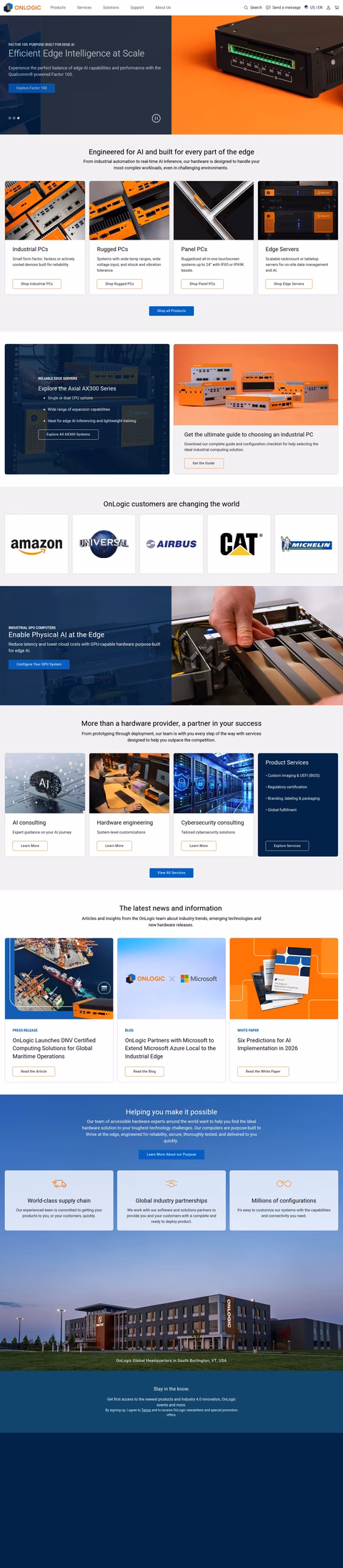 Onlogic Homepage 1440px