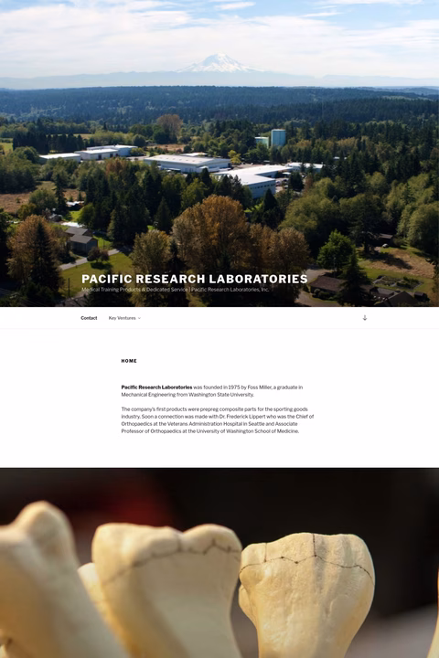 Pacific-Research-Laboratories Homepage 1440px
