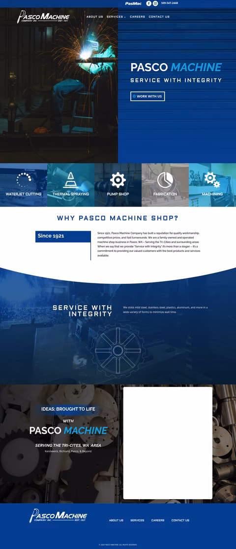 Pasco-Machine-Company Homepage 1440px