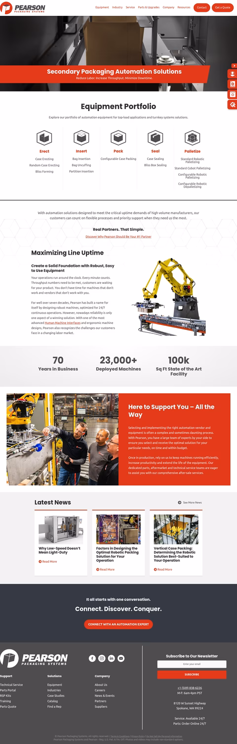 Pearson-Packaging-Systems Homepage 1440px