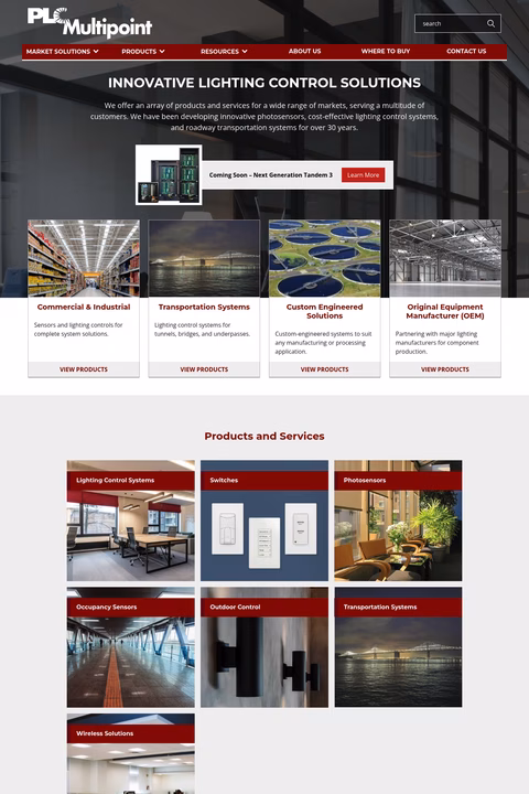 Plc-Multipoint Homepage 1440px