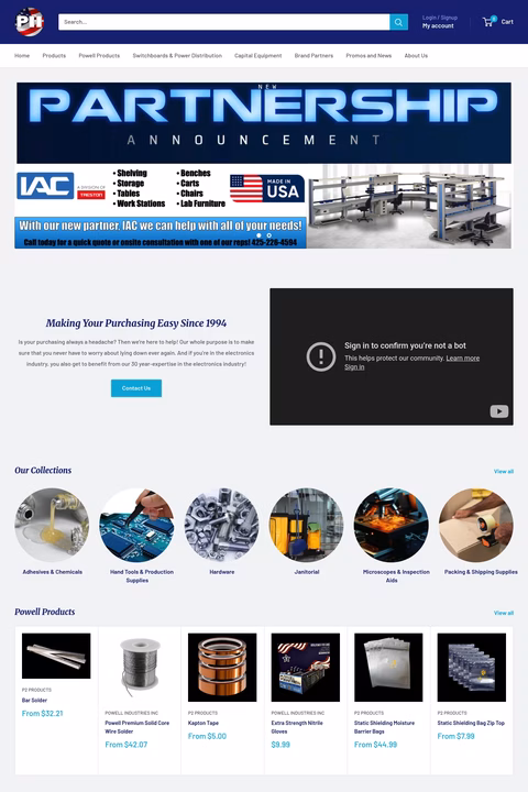Powell-Industries Homepage 1440px