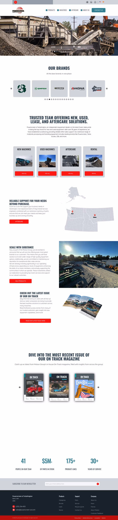 Powerscreen-Of-Washington Homepage 1440px