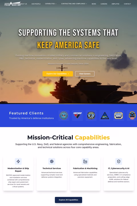 Prism-Maritime Homepage 1440px
