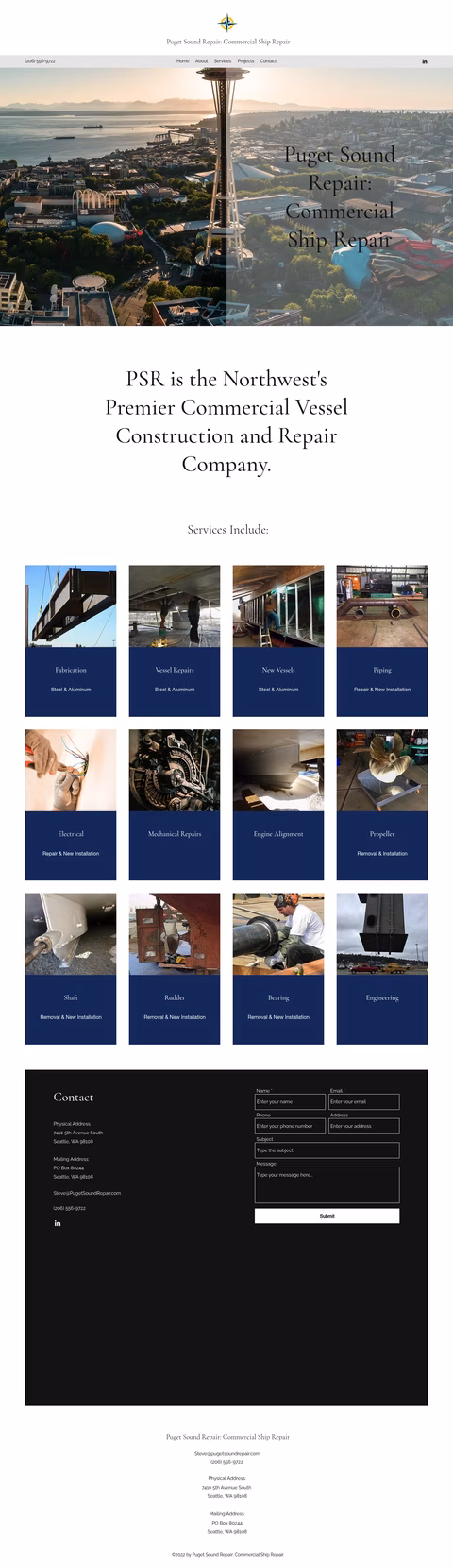 Puget-Sound-Repair Homepage 1440px