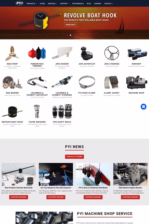 Pyi-Inc Homepage 1440px